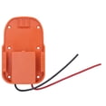 thumbnail image 1 of Adaptador de batería con orificio de fijación Adaptador de base de alimentación para conectores de alimentación RIDGID de 18 V / AEG de 18 V, 1 of 14