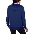 thumbnail image 2 of Abbot + Main Ladies' Full Zip Hoodie-Blue Dazzle, XS, 2 of 4