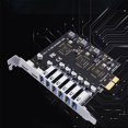 thumbnail image 4 of 2X USB 3.2 and Type C PCI-E Expansion Card PCIE to USB Controller 6Port + 2Port USB-C 3.2 PCI-E Card Adapter, 4 of 7