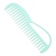 thumbnail image 2 of Peine de dientes anchos para desenredar el cabello, peine para cabello liso, rizado, ondulado y grueso. Verde, 2 of 9