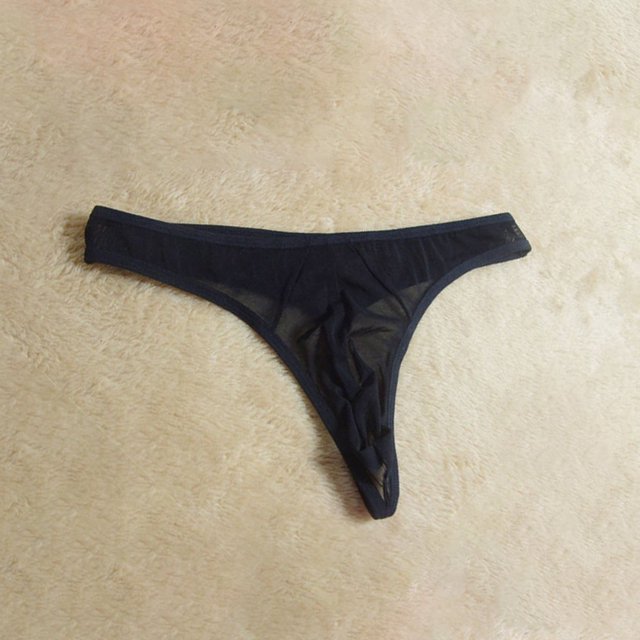 EchoBliss Hombres Ver A Través De Malla Bragas Calzoncillos Tanga Tanga Calzoncillos Ropa Interior