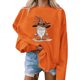 thumbnail image 4 of Ichuanyi Liquidación Mujeres Classic Halloween Impresión de estampado Canneco de manga larga Tops de sudadera suelta ICHUANYI WER202308182969, 4 of 6