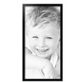 thumbnail image 2 of ArtToFrames 12" x 24" Satin Black Short Picture Frame, 12x24 inch Black Wood Poster Frame (WOM-1416), 4 Pack, 2 of 7