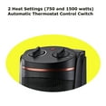 thumbnail image 2 of 18" Oscillating Tower Heater with Thermostat, 2 of 6