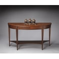 thumbnail image 3 of Butler Specialty Masterpiece Demilune Console Table In Nutmeg, 3 of 4
