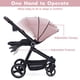 thumbnail image 2 of Cochecito de Bebé – 2 en 1 Convertible – Asiento Reversible y Capazo – Plegado con Una Mano – Respaldo Reclinable – UPF 50+ – Cesta y Reposapiés Ajustable – 5 Puntos – Recién Nacidos y Niños – Ligero, 2 of 7