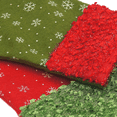 thumbnail image 3 of Mini calcetines de Navidad, calcetines de Navidad con estampado de copos de nieve para árbol de Navidad, hogar, decoración de jardín Adepaton CPB-SSW19-3, 3 of 5