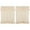 Creme, variant on VHC Brands Muslin Ruffled Unbleached Natural Tan Tier Set of 2 Farmhouse Cotton Window Treatment for Living Room or Kitchen 36" Lx36 W