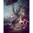 thumbnail image 2 of The Flower Gatherers, Francois Boucher (1703-1770 French) Poster Print (24 x 36), 2 of 4