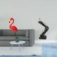 thumbnail image 2 of Estatua de estaca de jardín,Adorno de flamenco para jardín,patio,porche,Estatua de escalera,Estatua de escalera con libros para escalar,decoración artística,Escultura de escalera de, 2 of 8