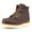 HVB305-Brown, variant on HVB302 6 inch Soft Toe Durable Mens Work Boots,100% Leather Slip Resistant Water Resistant Oil Resistant Goodyear Welt Work Boots