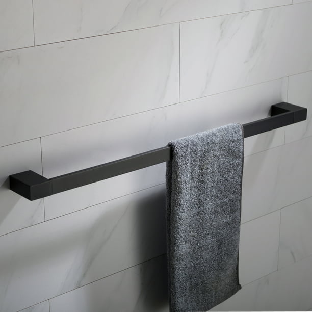 KRAUS Stelios? 24-inch Bathroom Towel Bar, Matte Black Finish - Walmart