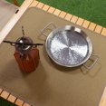 thumbnail image 4 of Estera de aislamiento de tela ignífuga para acampar al aire libre, manta ignífuga de fibra de vidrio de silicona resistente a altas temperaturas, manta ignífuga para barbacoa, tapete de mesa anti, 4 of 5