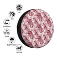 thumbnail image 4 of Yiaed Orchids Flowers Print Tire Wheel Cover, Waterproof Spare Tire Cover Fit for Jeep, Truck,Trailer, RV, SUV, Camper and Most Vehicle-16 inch, 4 of 6