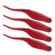 thumbnail image 1 of Artificial Forktail Bait, Fishing Soft Lure Cool Fishing Gear Forktail Soft Bait  For Freshwater Saltwater ANGGREK Rojo transparente, 1 of 8