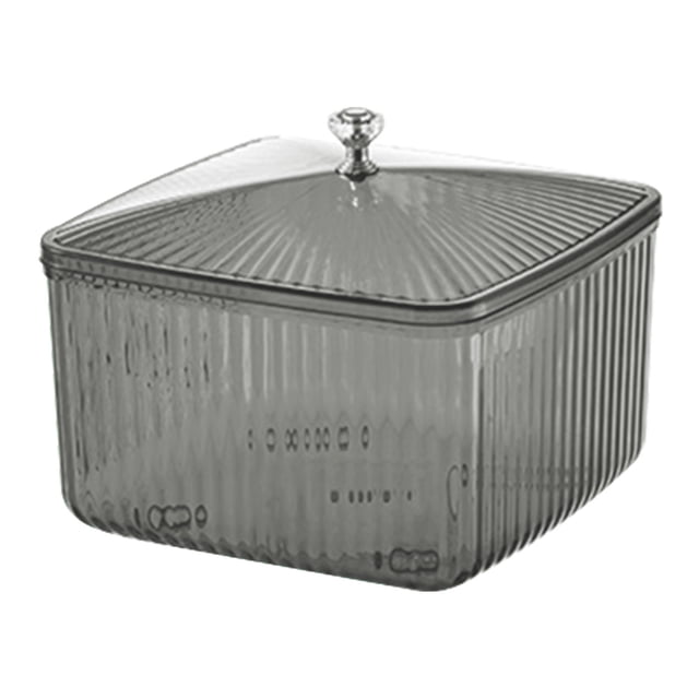 Desktop Storage Box Dried Fruit Snack Fruit Storage Dresser Finishing Box Large Capacity Household Luxury Storage Box