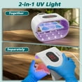 thumbnail image 3 of Lámpara UV de resina Akisey de dos caras con tiempo ajustable de 36 W, 3 of 7