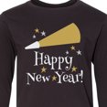 thumbnail image 4 of Inktastic Happy New Year Holiday Long Sleeve Youth T-Shirt, 4 of 5