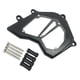 thumbnail image 1 of Cubierta de piñón delantero y plato de aluminio para motocicleta negro, 1 of 8