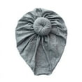 thumbnail image 1 of Bonnet Turban Nœud Fleur Grand pour Bébés Filles Musulmanes, 1 of 10