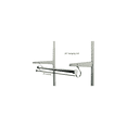 thumbnail image 4 of Dual-Hang Closet System Organizer, 24"W x 78"H x 16"D, Hanging Rods, Wood shelves, White RS1030, 4 of 6