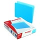 Pendaflex Dossiers de Fichiers Couleur Bicolores, Format Lettre, Bleu, Coupe Droite, 100BX (152 BLU) – image 1 sur 1