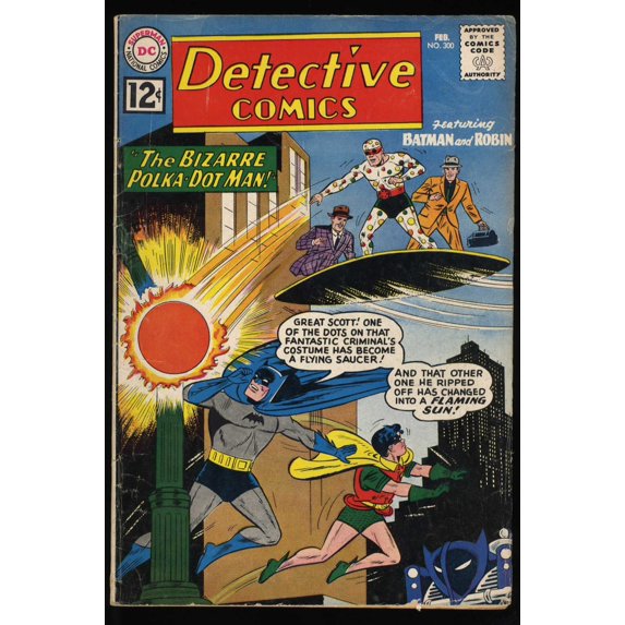 Detective Comics #300 VG- 3.5 1st Appearance Polka Dot Man! Comic Book