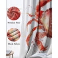 thumbnail image 3 of Watercolor Crabs Blackout Curtains for Bedroom Living Room Darkening Curtains 84 Inch Length 2 Panels Set Ocean Modern Minimalist Animals Printed Window Curtain Window Treatment Drapes 52"x84", 3 of 9