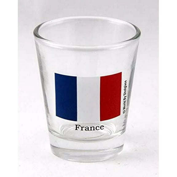 France Flag Shot Glass