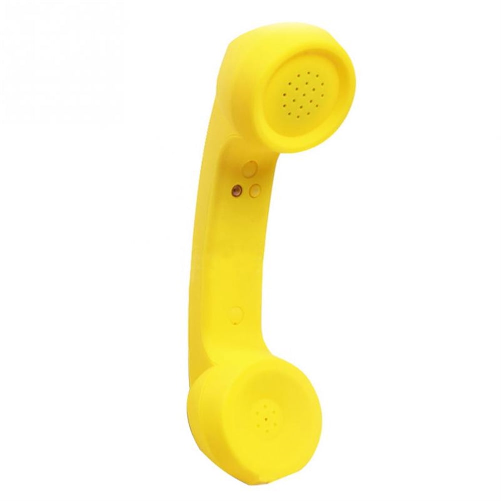 Wireless Bluetooth Retro Receiver Anti Radiation Telephone Handset External Microphone