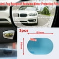 thumbnail image 7 of 2Pcs Oval Car Auto Anti Fog Rainproof Rearview Mirror Protective Film Accessory, 7 of 7