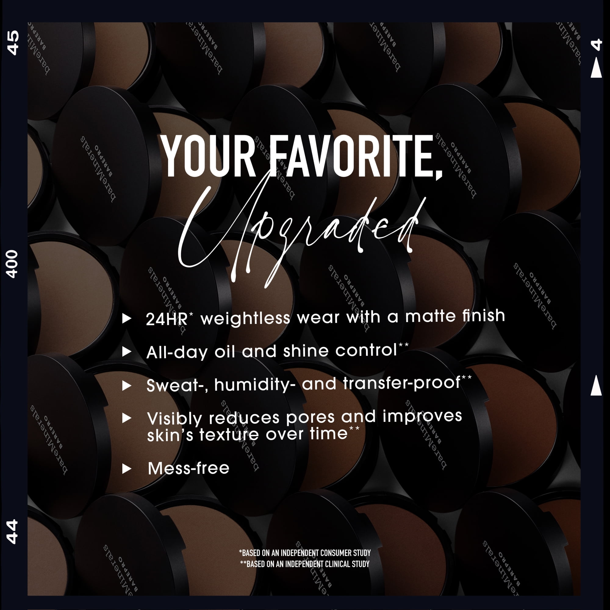 bareMinerals BAREPRO 24HR Skin Perfecting Talc-Free Matte Powder Foundation, Fair 15 Neutral