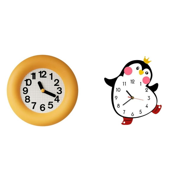 Reloj de pared,Reloj de pared redondo moderno y silencioso para dormitorio,Reloj de pared,Reloj de pared silencioso,sin tictac,decorativo,Reloj de pared silencioso,reloj de madera