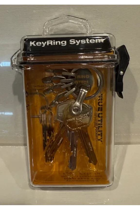 True Utility Key Ring System With 5 Key Shackle Tu245