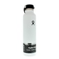 thumbnail image 2 of HYDRO FLASK Standard Mouth Insulated 24 oz White Water Bottle with Flex Cap, 2 of 4
