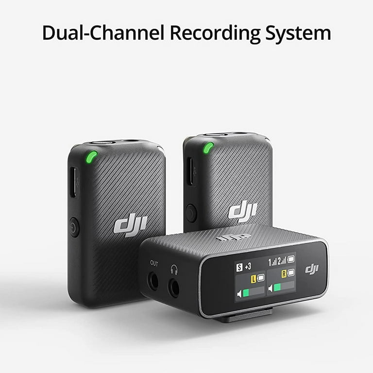 その他 DJI Mic Wireless Lavalier Microphone Amazon.com: DJI Mic Mini (2 TX + 1 RX + Charging Case