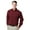 Burgundy, variant on BlueGeneration Men'S L/S Light Weight Poplin Shirt - Light Blue Medium Solid