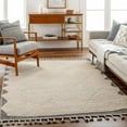 thumbnail image 6 of Hauteloom Metzger Living Room, Bedroom Area Rug - Bohemian, Transitional - High Pile - Beige, Charcoal, Gray - 8'2" x 10', 6 of 10