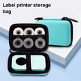 thumbnail image 4 of Dbuoem Carrying Case Label Maker Machine Organizer Zipper Closure Shockproof Label Printer Storage Holder, 4 of 8