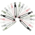 thumbnail image 4 of 20pcs Cable Organizer Silicone Adjustable Cord Organizer Reusable Cable Ties, 4 of 8