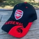 thumbnail image 1 of (Arsenal negro) Liverpool AC Milan Inter Milan Gorra para fanáticos del fútbol Real Madrid Sombrero para el sol, 1 of 1