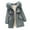 Green, variant on HAPIMO Women'S Winter Coats Fleece Parkas Anoraks Detachable Faux Fur Hooded Jacket Coats Puffer Jackets Thicken Coat Black M