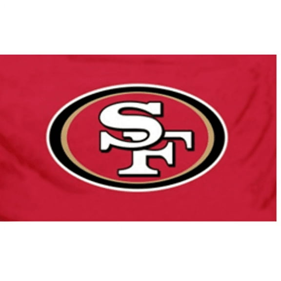 NFL San Francisco Heavy Duty Single Sided Flag