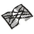thumbnail image 1 of Peines elásticos BLESIY, Horquilla con clip doble, Negro, 1 of 8