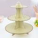 thumbnail image 2 of Exhibición de magdalenas, soporte desechable para postres de 3 niveles, torre para pasteles, elegante y moderna, 2 of 8