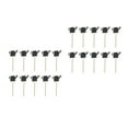 thumbnail image 6 of unbranded 20 pcs  Chalkboard Picks Wooden Blackboard Cake Topper Cheese Markers Signs Cupcake Toppers for Wedding Birthday Parties Table Dinner Decoration, 6 of 8