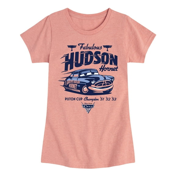 Disney's Cars - Fabulous Hudson Hornet - Toddler And Youth Girls Short Sleeve Graphic T-Shirt