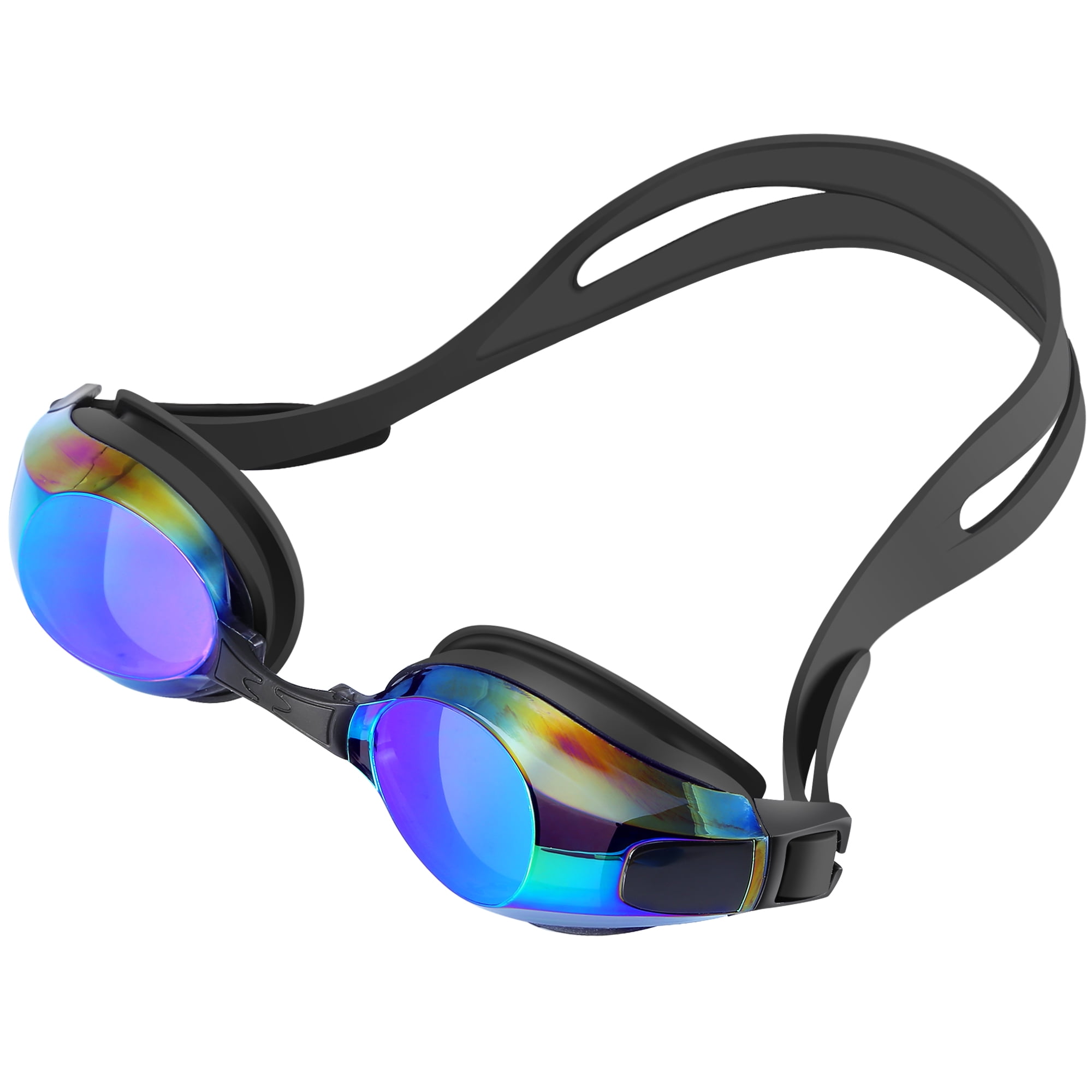 IPOW Swim Goggles, Anti-fog UV Protection Mirror Coated Swimming Goggles Glasses for Adult Men Women Youth and Kids... by IPOW