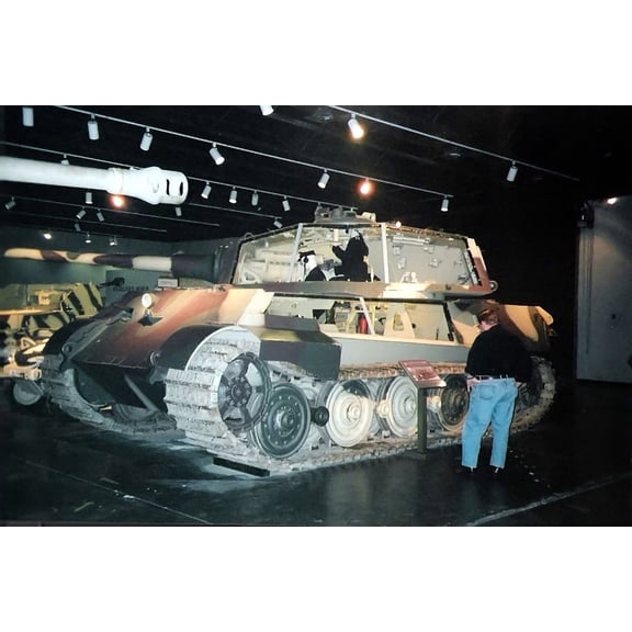 24x36 gallery poster, Tiger II tank located at the Patton Museum of Cavalry and Armor US