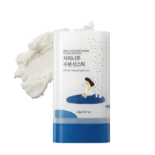 Protector solar en barra ROUND LAB Zumo de abedul SPF 50 20 ml